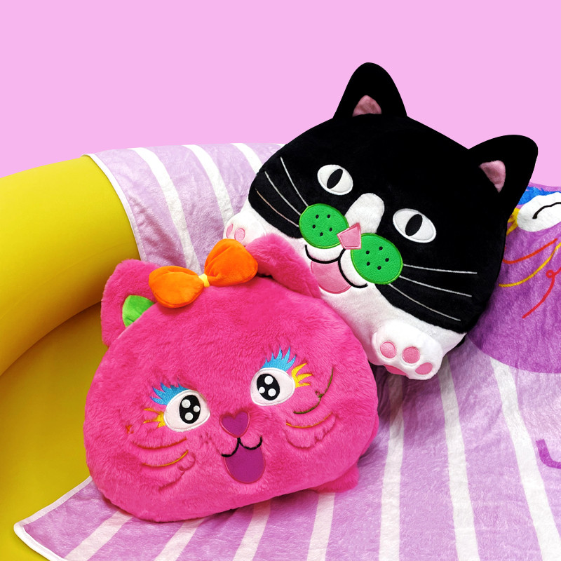 UODYCOCO有蒂棵棵原创可爱毛绒抱枕被子两用办公室午睡毯子靠枕,淘宝优惠券,粉丝福利购,淘宝优惠卷