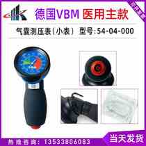 German imports VBM airbags piezometric pressure gauge trachea manometer intubation USA Kocowhi ICU handheld vacuum table