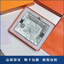 H Home ashtray Platinum Gold Horse Ashtrays Ceramic Bone China Ashtrays Horse Pattern Cigar Cylinder Gift Gift Box Packing