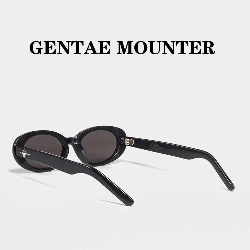 jennie墨镜女2024新款高级感防晒GM猫眼太阳镜防紫外线复古韩系潮 - 图1