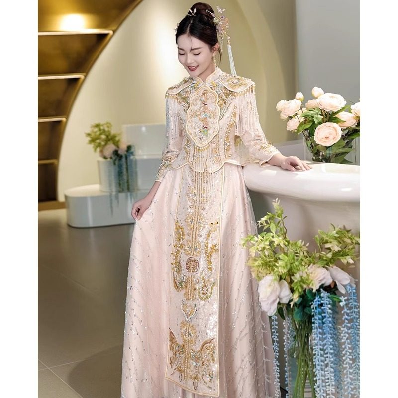 出租新娘婚礼秀禾服龙凤褂褂皇高端婚服新款大气高级显瘦出阁服租,淘宝优惠券,粉丝福利购,淘宝优惠卷