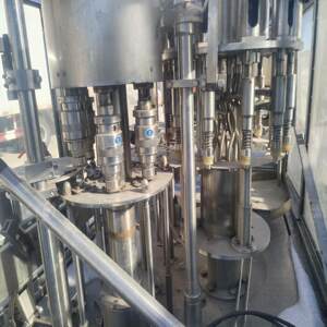 （设备配件）矿泉水罐装机18头冲瓶运行正常在位拆机西门子电器