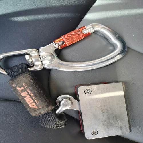 [德峰]使用阿-1 ASAT，   防坠器STG型号钢丝绳 滑块萨特 - 图0