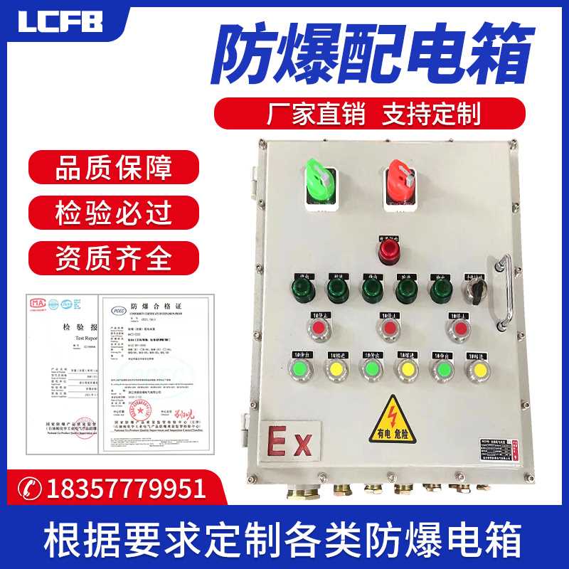 防爆配电箱控制箱不锈钢防爆触摸屏配电柜仪表接线检修照明插座箱