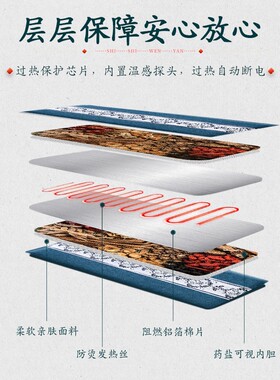 盐袋电加热理疗海盐粗盐热敷包家