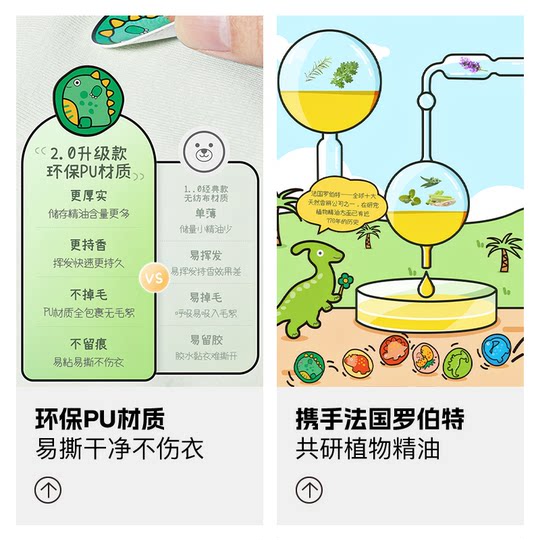 润本便携驱蚊贴36片盒装