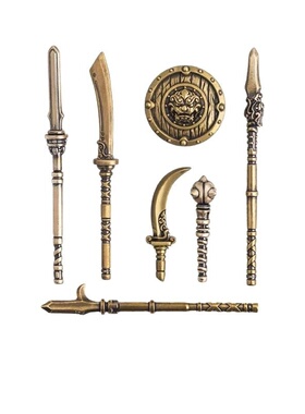 大玩家系列武器狼牙棒古代战场模型摆件桌面装饰创意礼物