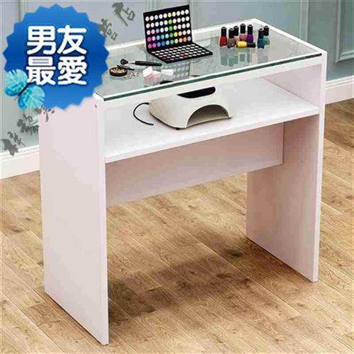 Nail art table simple manicure table and chair set economical double manicure table workbench z single small table i.