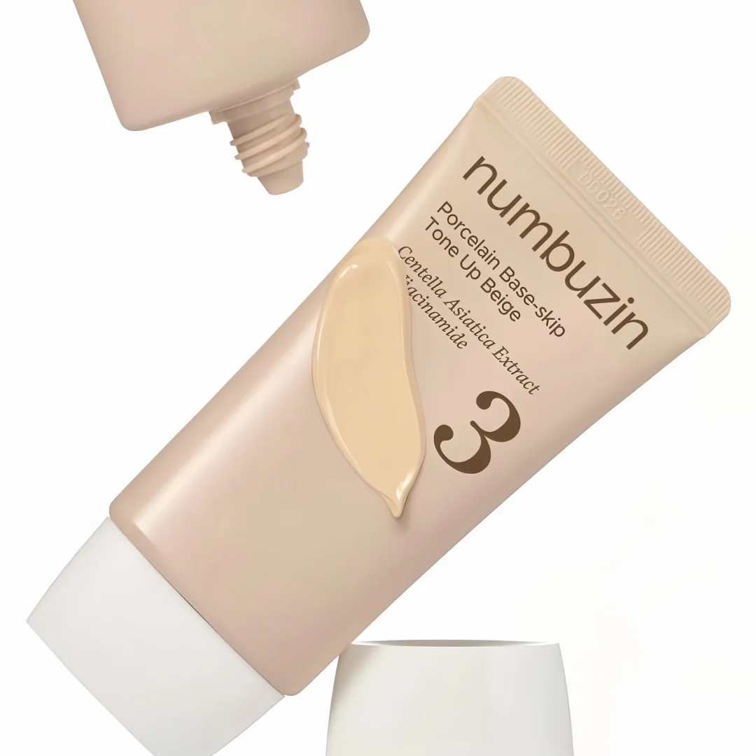 numbuzin3号柔焦滤镜陶瓷肌素颜霜防晒霜SPF50+自然遮瑕防晒50ml