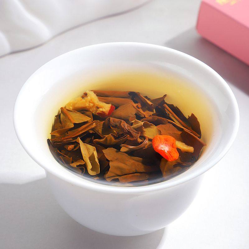 陈一凡福鼎白茶 红枣枸杞老白茶 便携小方片茶叶 礼盒装高档送礼,淘宝优惠券,粉丝福利购,淘宝优惠卷