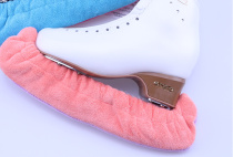 Pattern Ice Knife Shoes Collage Soft Knife Set Ice Hockey Knife Shoes Suction Towel Knife Sleeve Thickened Rustproof Color Ice Knife Sleeve