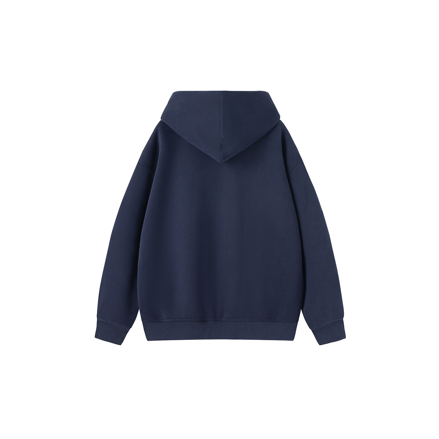 GOST基础款铅笔英文字母开衫连帽卫衣外套百搭潮牌上衣 - 图0