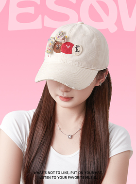 yesow也兽小众美式刺绣棒球帽