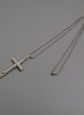 一页出品十字项链情侣配饰