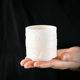 High-end ice-seed mutton-fat jade Kung Fu tea cup for men, high-end personal ceramic white porcelain master cup for tea tasting single cup