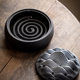 Qianli Jiangshan Ceramics Home Indoor Mosquito Incense Stove with Cover Safety Tray Box Mosquito Incense Incense Support Frame Placer