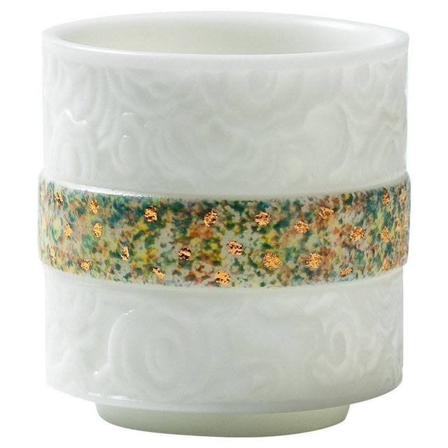 Ice jade porcelain ore Danxia rock color master cup high-end personal tea tasting small single cup ceramic kung fu tea cup