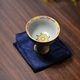 Langhong glaze Dunhuang Ru kiln enamel master cup single cup high-end personal ceramic tea cup small teacup