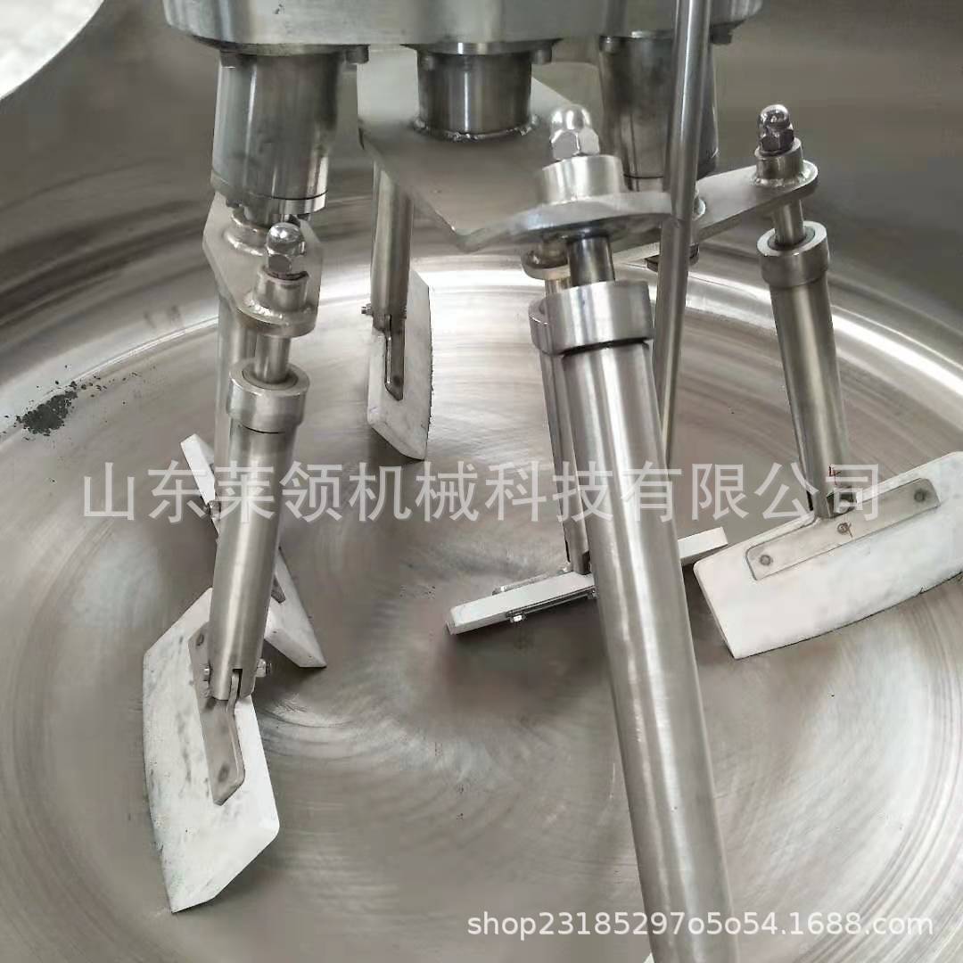 全自动行星搅拌炒锅辣酱火锅底料多爪炒制锅大型中央厨房炒菜机-图1