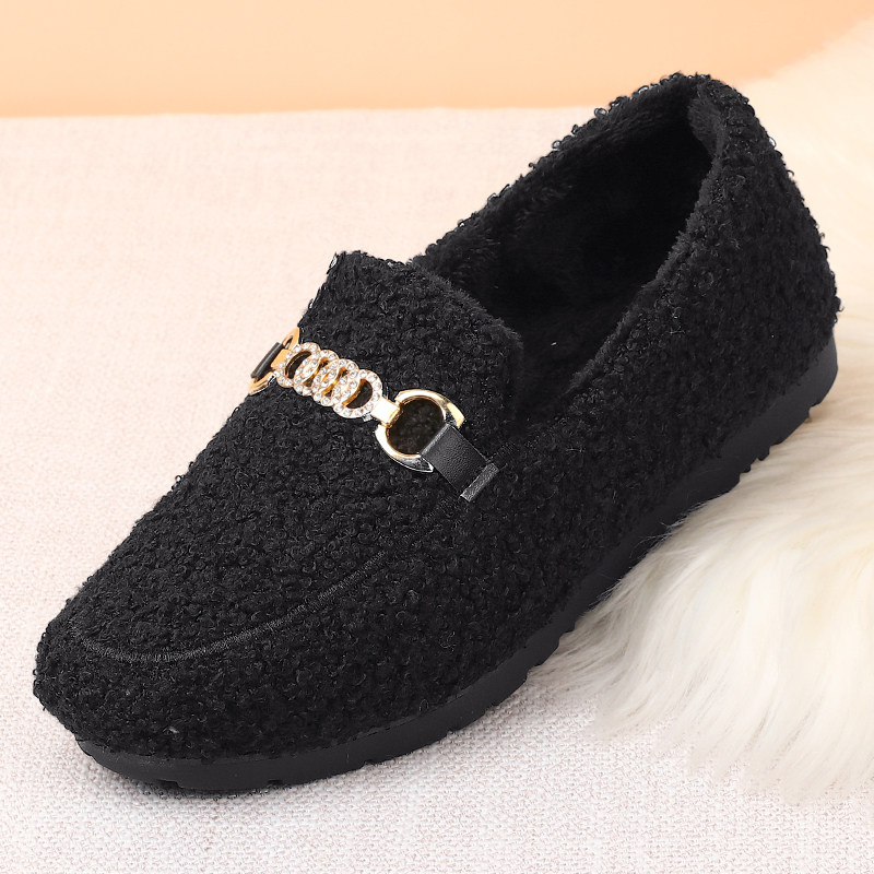 女鞋加绒保暖妈妈棉鞋软底防滑老北京布鞋平底一脚蹬女豆豆鞋冬季,淘宝优惠券,粉丝福利购,淘宝优惠卷