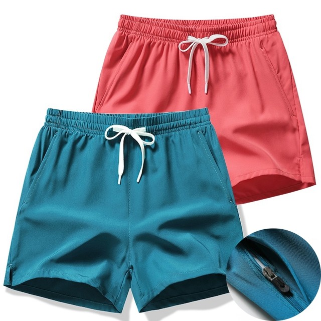 Clearance and pick up the foreign trade original single-tail goods processing three-point sports shorts men's summer ice silk quick-drying casual pants