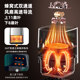 Gongling flip-free safe and non-toxic air fryer