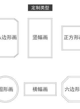 工厂直发极速发货包邮定制装饰画