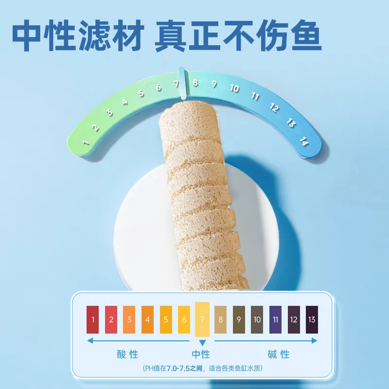 鱼护卫细菌屋滤材鱼缸过滤材料鱼池专用大号螺旋棒硝化培菌净水,淘宝优惠券,粉丝福利购,淘宝优惠卷