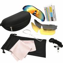 Three sets of lenses Riding Glasses Bike Myopia glasses outdoor sports windproof three-piece glasses PC