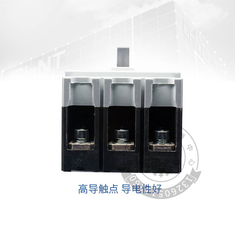 塑壳式630a断路器NM1空气开关3P空开4 160a 250a三相四线380V-图2