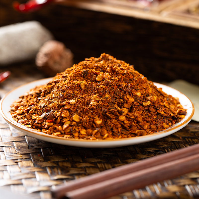 桂川麻辣1+1干蘸50g辣椒面干碟蘸料云南特产特辣沾水辣椒粉辣子面