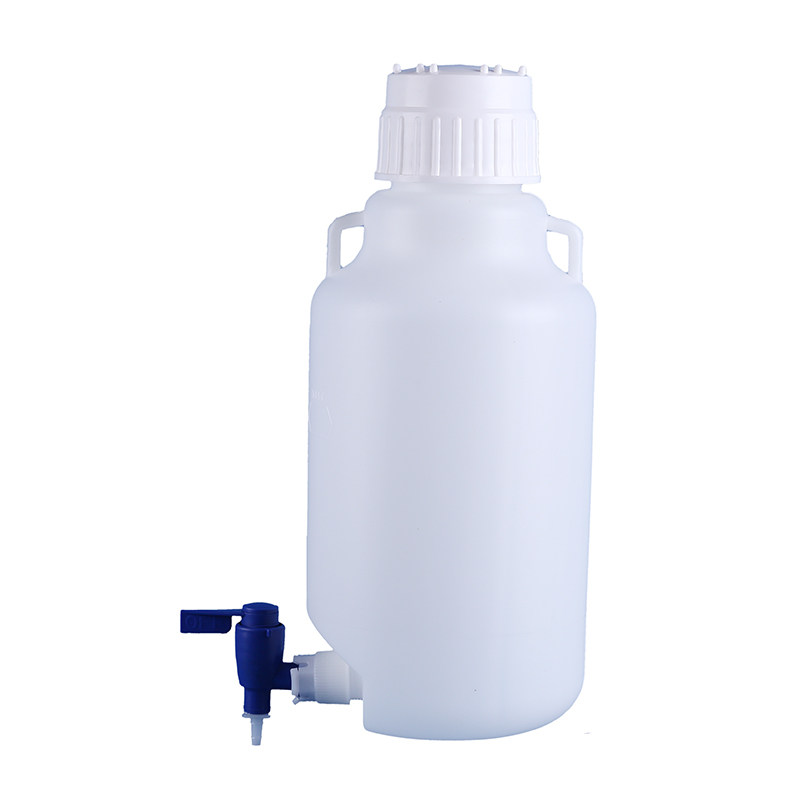 优质下口瓶实验室专用加厚塑料放水桶5/10/20L蒸馏水水龙头耐酸碱,淘宝优惠券,粉丝福利购,淘宝优惠卷