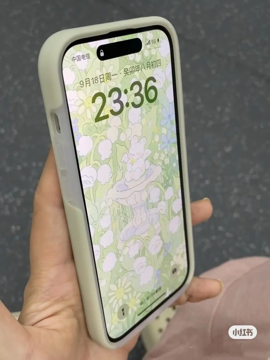 液态硅胶果冻壳适用苹果15手机壳奶绿iPhone14promax情侣13软12女 - 图1