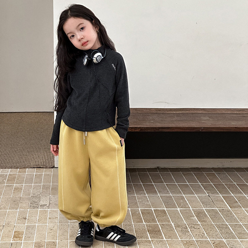 Yumi妈女童秋季可内搭卫衣儿童空气层修身立领运动外套 25G047,淘宝优惠券,粉丝福利购,淘宝优惠卷