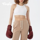 GENKO boxing sweatpants JIFFY straight pants women's autumn and winter casual loose trousers training yoga fitness pants