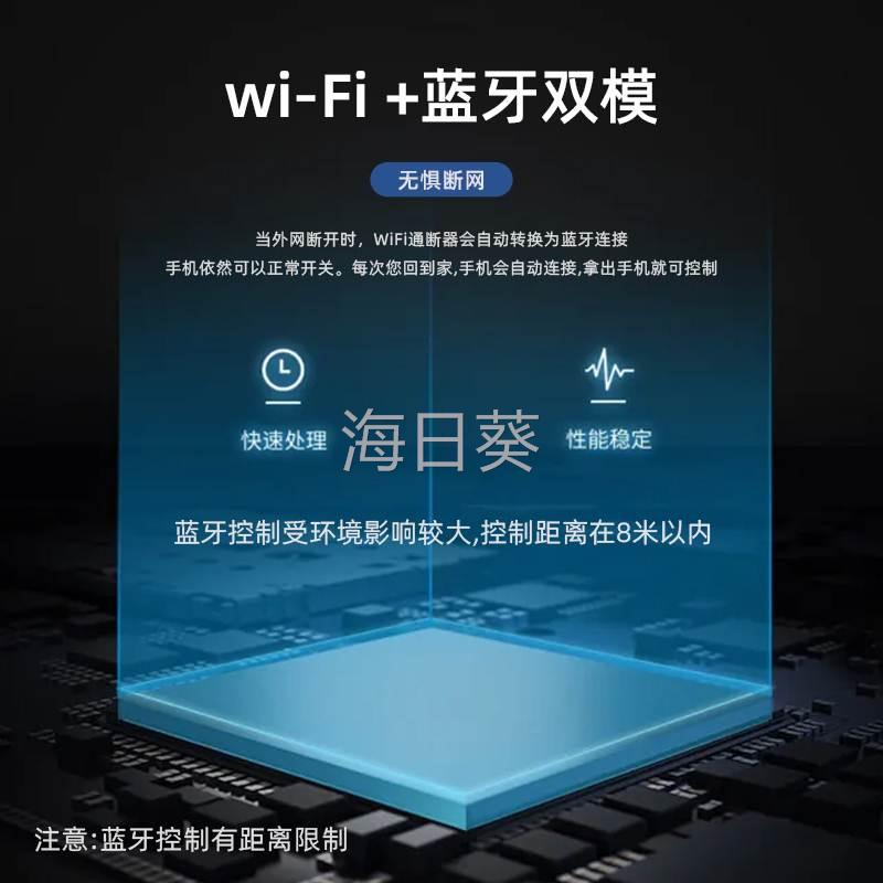 WIFI直流12V24蓝牙手机遥控开关电机窗帘推窗器正反转涂鸦易微联 - 图0