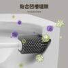 2023 new Internet celebrity bathroom punch-free silicone toilet brush household no dead corner wall-mounted toilet brush