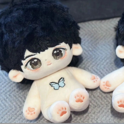 致命游戏凌久时阮澜烛20cm棉花娃娃高颜值可爱毛绒玩偶公仔送礼物 - 图0