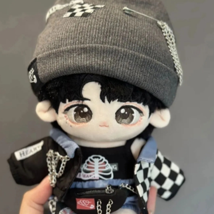 致命游戏凌久时阮澜烛20cm棉花娃娃高颜值可爱毛绒玩偶公仔送礼物 - 图2