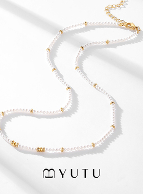 遇·图小众高级感淡水珍珠项链