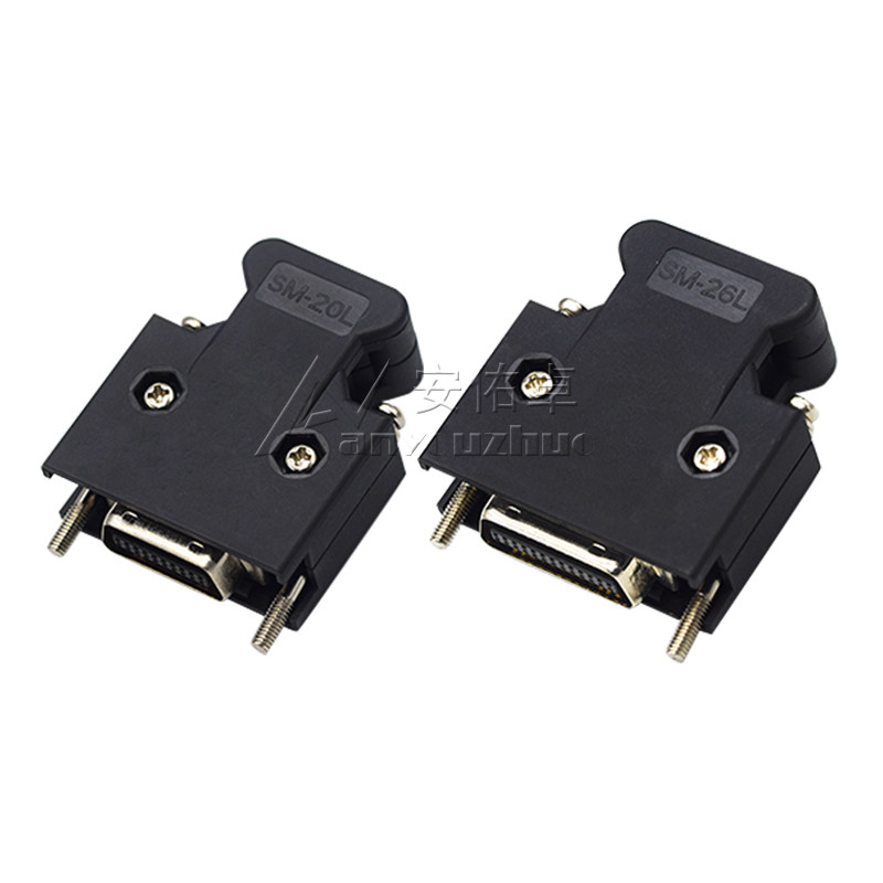 铜SCSI连接器14PIN 20 26 36 50针HPCN 伺服接头伺服电机驱动插头 - 图2