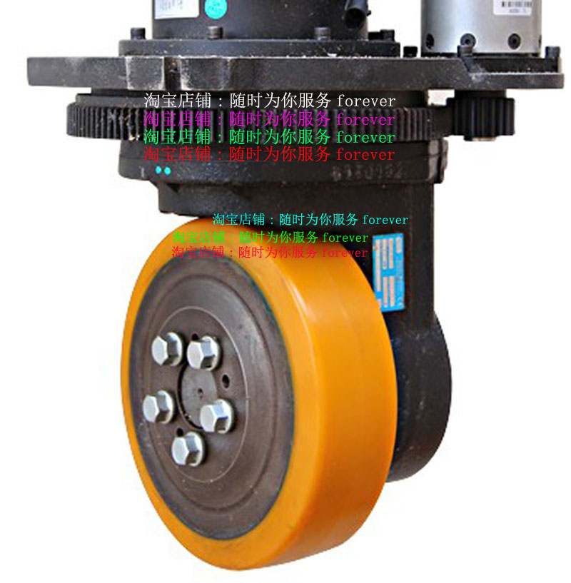 杭叉堆高机辅助轮平衡轮支架总成杭叉堆垛车支撑轮万向轮架总成-图3