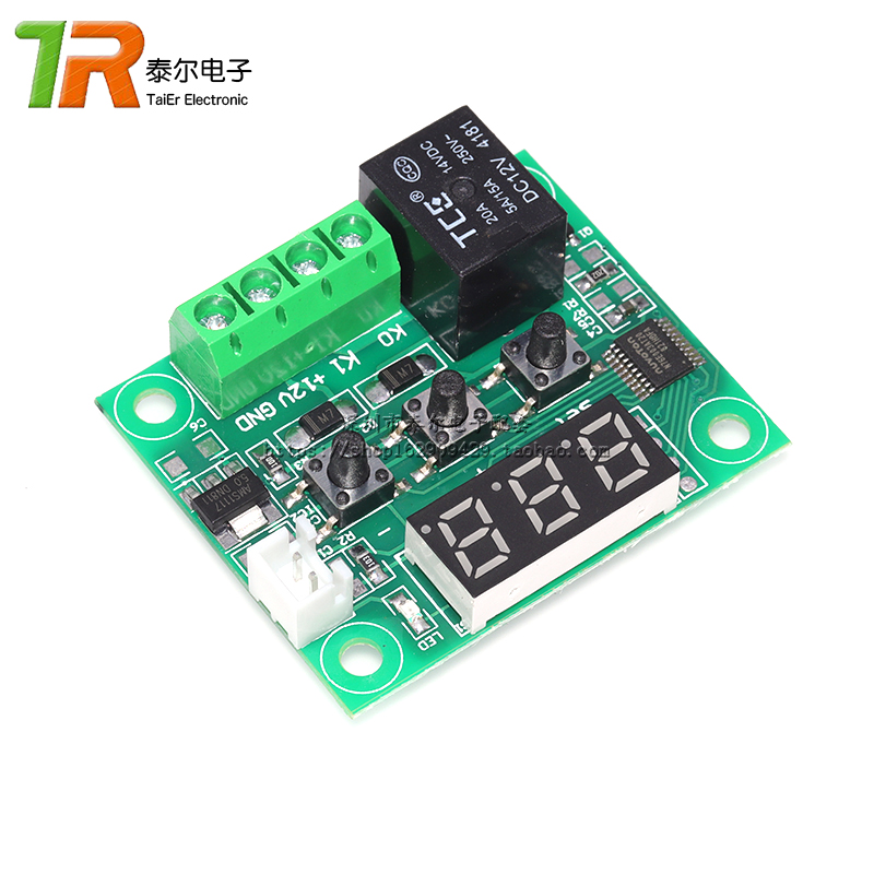 XH-W1209防水迷你版温控器模块 数显温度控制器 温控开关DC-12V - 图0