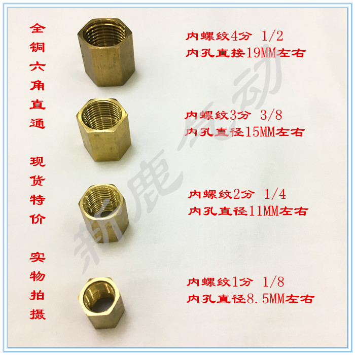 气动电磁阀底板汇流板内六角堵头塞头闷头油塞外丝螺纹1分2分3分4 - 图1