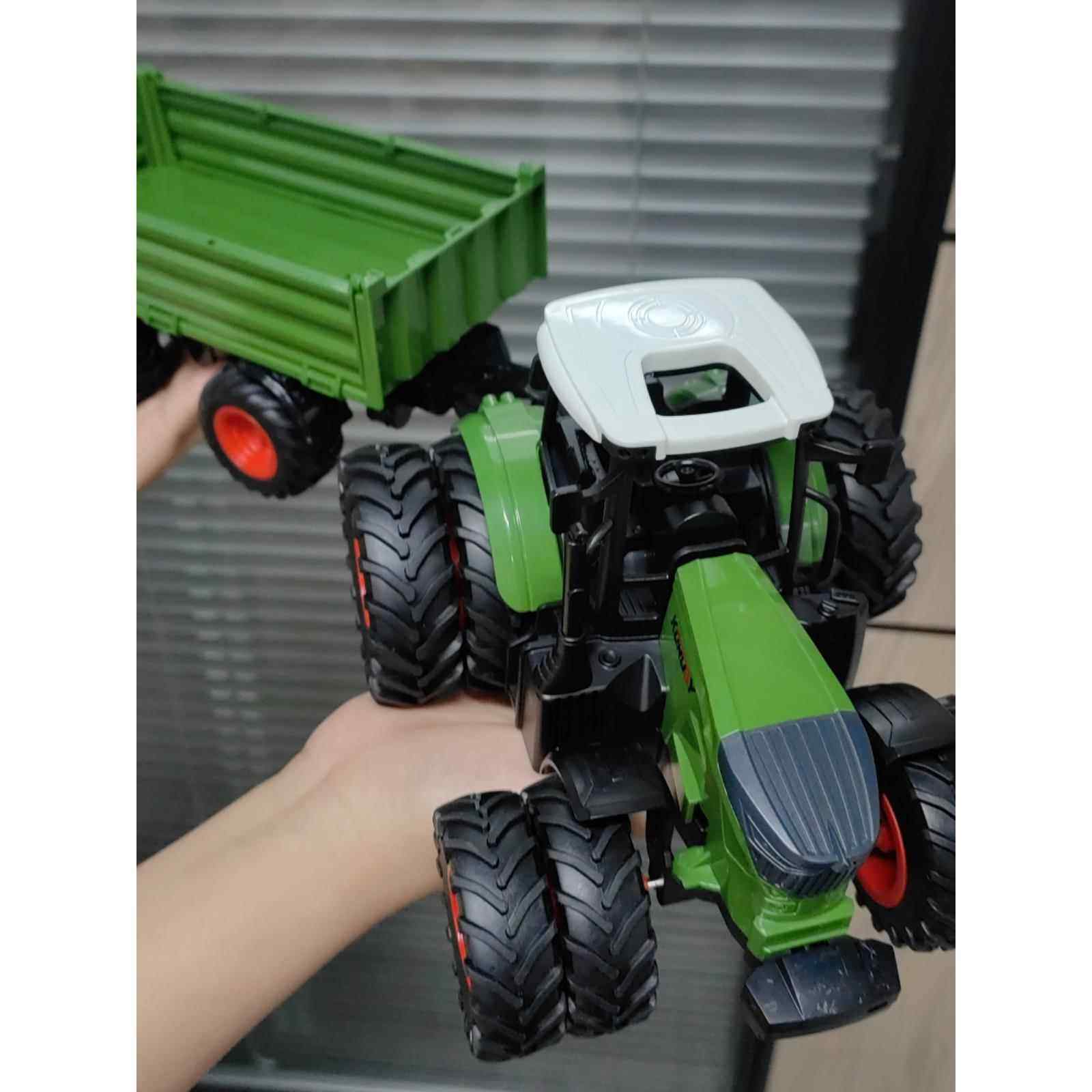 农夫车农用运输车拖拉机耐摔儿童模型玩具收割机男孩工程汽车套装,淘宝优惠券,粉丝福利购,淘宝优惠卷