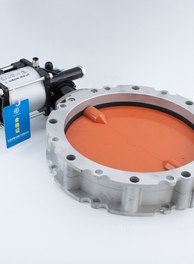 气动粉尘蝶阀水泥搅拌站用粉体阀门DN100 125 150 200 250 300