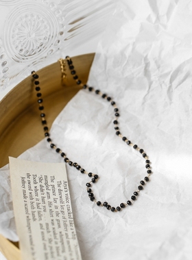 高级温柔项链小众不掉色女