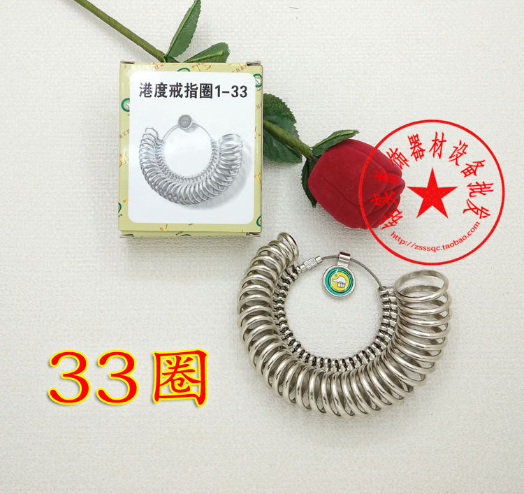 Ring ring hand size making tool