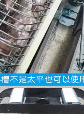 鸡食槽用匀料器鸡舍料槽自动匀料手动匀料搅料机鸡场自动养殖设备
