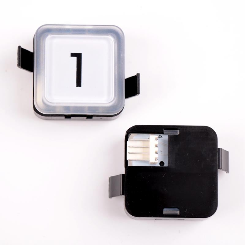 电梯按钮BS34C适用于OTIS西子奥的斯电梯白光蓝光外呼方向按钮 - 图1